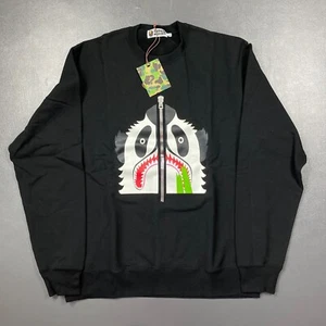 100% Authentic A Bathing Ape Panda Wide Crewneck Size 2XL ( XL ) Mens - Picture 1 of 8