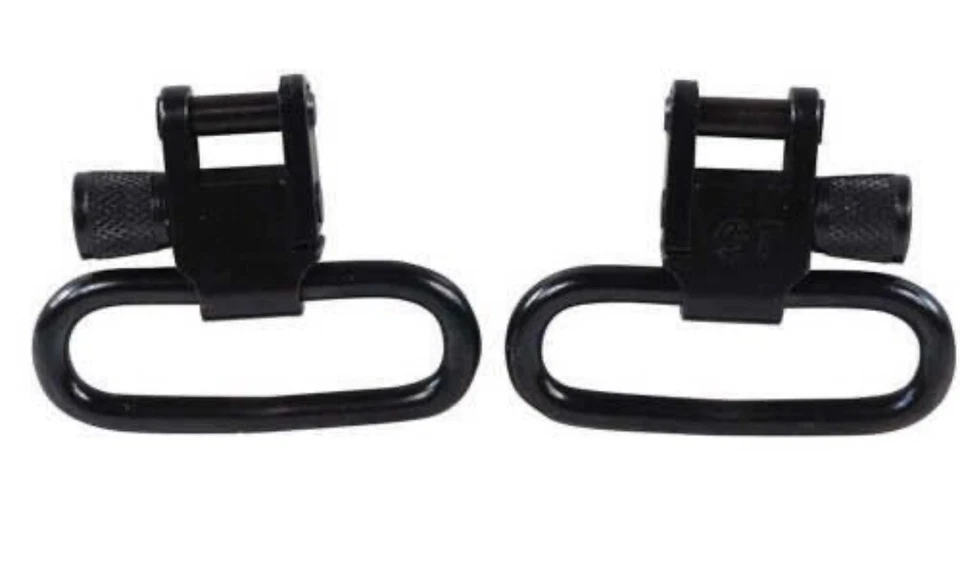 GrovTec GTSW02 Pair 1 4-jan Inch Locking Swivels Black Oxide