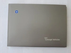 2003 GM General Motors Concept Press Kit Brochure Chevrolet SS Buick Pontiac + - Picture 1 of 11