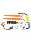 A2212-6T Brushless Motor 2200kv+30A ESC+Mount For RC Plane Helicopter US