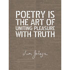 Dictionary Page Quote Samuel Johnson Poetry XL Wall Art Canvas Print