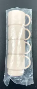 Vintage Tupperware Coffee Mug Refrigerator Magnets Set 4 Cup Fridge Magnet NOS - Picture 1 of 5