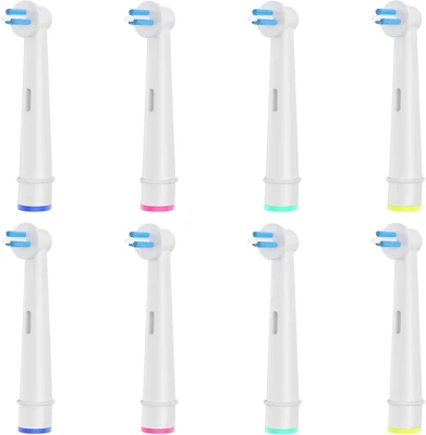 BETTERCHOI BRUSH HEADS FOR ORAL B 8Pcs Interspace Toothbrush Heads, Compatible with Braun Oral B Electric Toothbru
