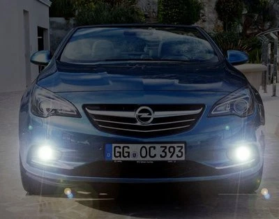 Kit de luces antiniebla LED blancas con halo para parachoques para Buick Cascada 2016-2019 Foto 1 de 4