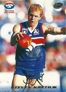 1999 Select Premiere Base Card [ 37 ] Steven KRETIUK Western Bulldogs - Picture 1 of 1