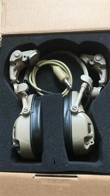 NEW FMA FCS AMP Tactical Communication Headset Noise Reduction Shooting Earmuffs - Image 1 of 4
