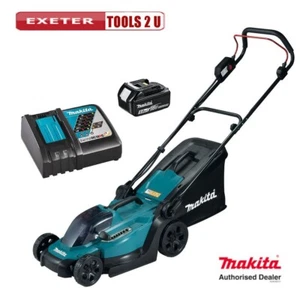 Makita DLM330RT 18v LXT Cordless Lawn Mower 330mm Inc 1x 5.0Ah Battery - Picture 1 of 5