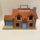 Vintage Fisher Price Little People # 952 Tudor Family Play House ~ HOUSE ONLy