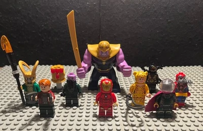 Lote de minifiguras LEGO Marvel Foto 1 de 4