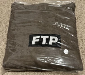 Pullover FTP con logotipo de caja marrón teñido talla XXL 2XL ¡ENVÍO GRATUITO! - Imagen 1 de 6