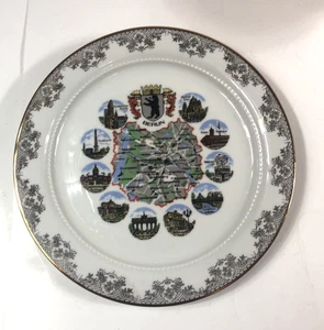 Berlin Schedel Bavaria Vintage Souvenir Plate 10" Diameter - Picture 1 of 5