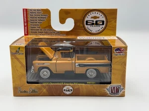 M2 Chevrolet 60th Ann. 1958 Chevrolet Apache Cameo, Gold, WMTS01, 1:64, NIB - Picture 1 of 14