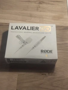 Rode Lavalier GO WHITE Professional-grade Wearable Microphone - Picture 1 of 2