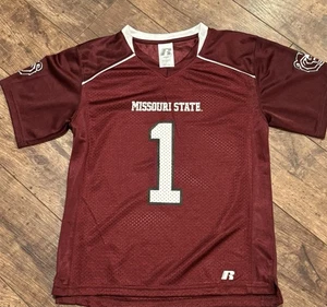 Missouri State Bears Fußball Trikot #1 Größe 8 Small Jungen Russell - Bild 1 von 1