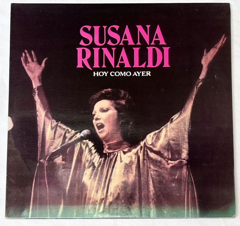 Susana Rinaldi ‎– Hoy Como Ayer - 2 x Vinyl 1983 - Image 1 of 4