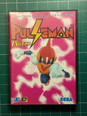 Pulseman Sega Mega Drive Japan Import Action Game Cartridge Tested from japan - Image 1 of 4