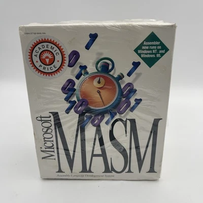 NEW Microsoft Macro Assembler MASM v6.11 Assembly-Language Development System - Image 1 of 4