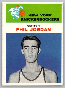 1961-62 FLEER #24 PHIL JORDAN KNICKS - Picture 1 of 3