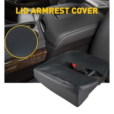 Funda de cojín de reposabrazos de coche tapa central para 07-13 Chevy Silverado 1500 2500 3500 HD Foto 1 de 4