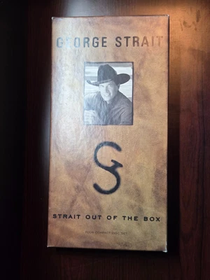 George Strait Strait Out Of The Box MCA Records 1995 NM Foto 1 de 4