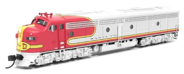 BROADWAY LTD (N) 8811 ATSF E8A RD# 83L DC/DCC/SOUND - NEW - Image 1 of 1