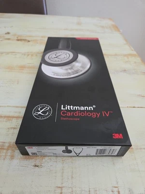 Estetoscopio Littmann Cardiology IV - Tubo Negro, Edición Acabado Negro, 6163 - ¡NUEVO!! Foto 1 de 4