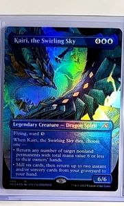 MTG Magic The Gathering NEO Kamigawa Borderless Foil #408 Kairi the Swirling Sky - Picture 1 of 2