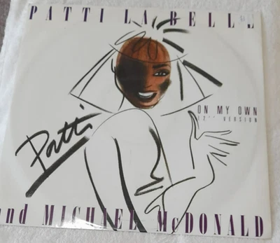 Patti LaBelle - On My Own 12 Version - Used Vinyl Record 12 - MCAT1045 Foto 1 de 2