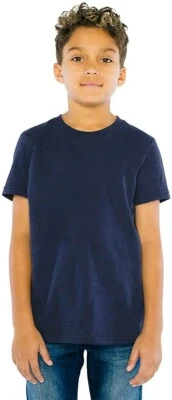 American Apparel Unisex Kids Fine Jersey Short-Sleeve TShirt 2 pk size 12 E14B. - Image 1 of 4