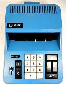 Calculatrice de bureau vintage FEILER LITTON Mod. 140 en état de fonctionnement - Photo 1/12