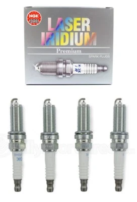 Juego de 4 bujías láser de iridio NGK 96024 para Subaru Forester WRX 2.0 FA20F Foto 1 de 4