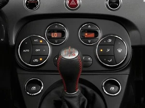 For Fiat 500 07-14 Climatronic Aluminium Chrome Heater Control Rings Surrounds - Bild 1 von 10
