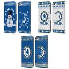 CHELSEA FOOTBALL CLUB CHRISTMAS JUMPER LEATHER BOOK CASE FOR APPLE iPOD TOUCH