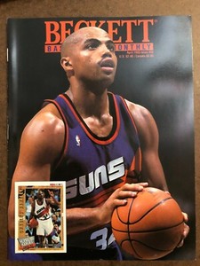 BECKETT BASKETBALL CARD MONTHLY APRIL 1993 CHARLES BARKLEY COVER