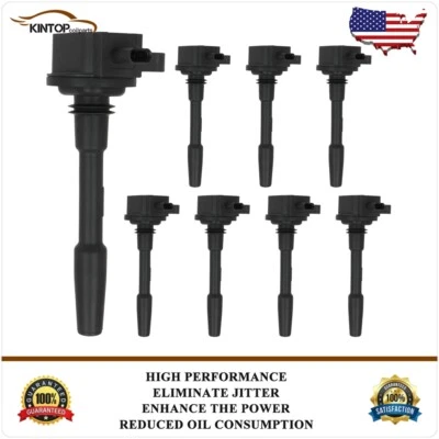 Paquete de 8 bobinas de encendido para Ford Mustang 5,2 L supercargador 2020 2021 2022 Foto 1 de 4