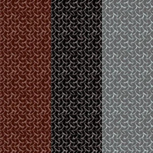 Rough Hewn Diamond Tread Steel Flooring Andover Cotton Quilt Fabric  9159  - Picture 1 of 4