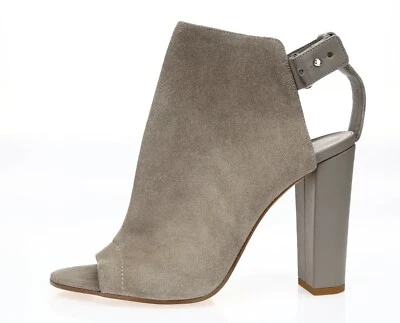 VINCE. Mujer Gris Taupe Gamuza Cuero Correa al Tobillo Botines Sandalia Talla 10 M 201576 Foto 1 de 4