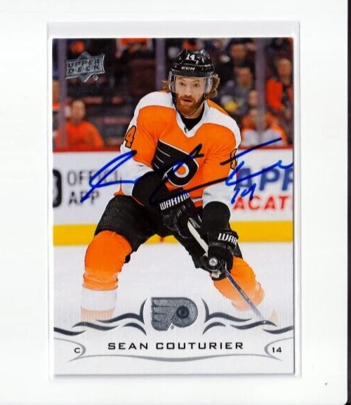 Tarjeta "Mazo Superior" SEAN COUTURIER Autografiada FIRMADA '18/19 PHILADELPHIA FLYERS Foto 1 de 1