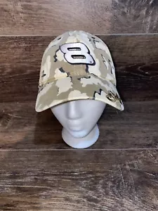 Cappello da corsa Dale Earnhardt Jr berretto cinturino schiena marrone mimetico Winners Circle Nascar beige - Foto 1 di 8