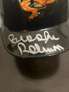 Brooks Robinson Mini Casco Baltimora Orioles Autografato - Foto 1 di 2