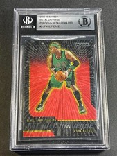 PAUL PEIRCE 2008 SKYBOX METAL UNIVERSE #21 PRECIOUS METAL GEMS PMG RED #'D /50