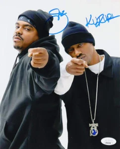 Foto firmada por Daz Dillinger y Kurupt 8x10 (JSA) Dogg Pound - Imagen 1 de 2