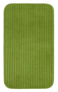 Gözze Berlin Badematte Badvorleger Badteppich Polyester Dunkelgrün 60 x 100 cm - Bild 1 von 6