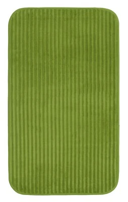 Gözze Berlin Badematte Badvorleger Badteppich Polyester Dunkelgrün 60 x 100 cm - Bild 1 von 4