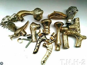 Lot Of 14 Vintage Handle for Wooden Walking Stick (Only Handle) - Picture 1 of 4
