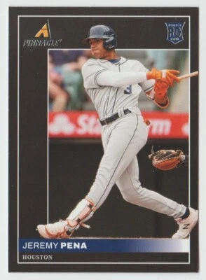 2022 Panini Chronicles Pinnacle #15 Jeremy Pena RC - Houston Astros - Image 1 of 2