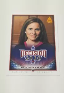 AMY CONEY BARRETT DECISION 2020 3/10 COPPER PARALLEL - Picture 1 of 2