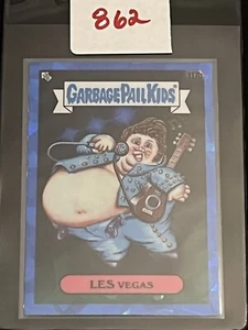 2021 Topps Spazzatura Secchio Bambini GPK Cromato Zaffiro Les Vegas 117b - Foto 1 di 2