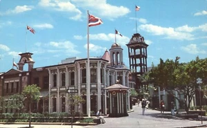 Kings Alley Shopping Center Honolulu Hawaii 1973 Postcard - Picture 1 of 2