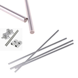 6/8/10/12mm Dia Linear Motion Shaft Chrome Plated Guide Rod Rail Bar Bearing CNC